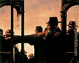 Jack Vettriano Evening Racing painting